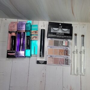 Elf Mascara, Eyeshadow, Lashes, & Applicators Bundle NEW!